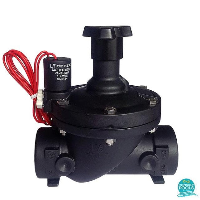 CEPEX Elektroventil 9V för Bevattningssystem